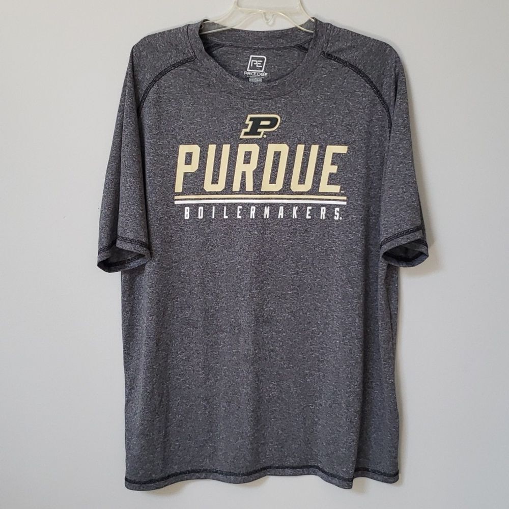 NCAA Purdue University Tee Mens XL  Knights Apparel Pro Edge Performance Shirt